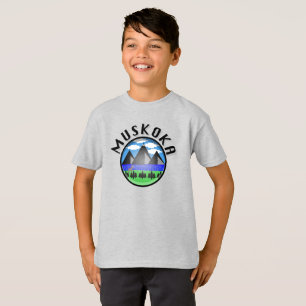 Muskoka Design (Version 2) - Kids' Basic T-Shirt