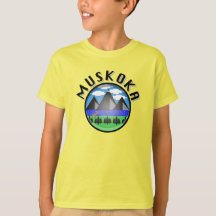 Muskoka Design (Version 2) - Kids' Basic T-Shirt