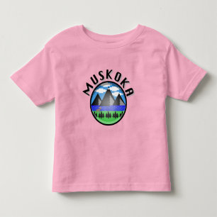 Muskoka Design (Version 2) - Toddler Fine Jersey T T-Shirt