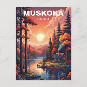 Muskoka Ontario Canada Postcard