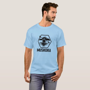 Muskoka Ontario Kayaker - Men's Basic T-Shirt