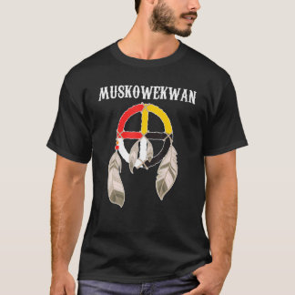 Muskowekwan Saulteaux People Native American Medic T-Shirt