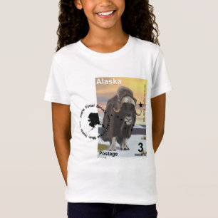Muskox Stamp Souvenir T-Shirt