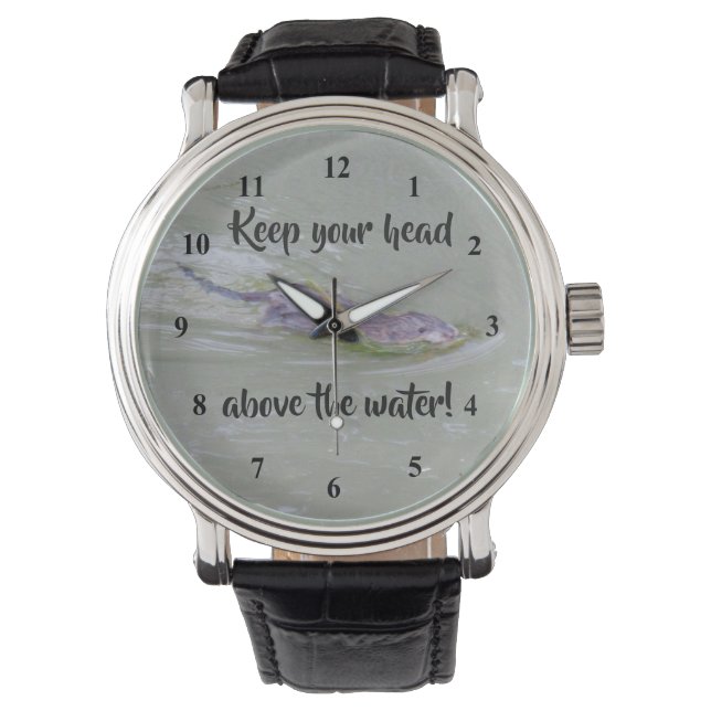 Muskrat Motivation Watch (Front)