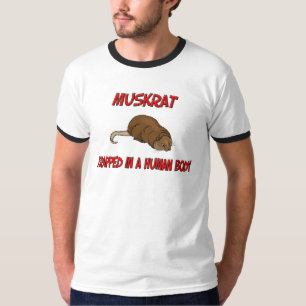 Muskrat trapped in a human body T-Shirt