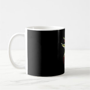 Musky fish and muskie fishing vintage lure fly coffee mug