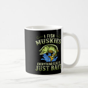 Musky Fishing Gift Idea Muskie Shirt Coffee Mug