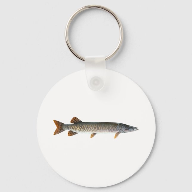 Musky - Muskellunge Key Ring (Front)