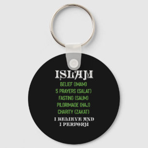 Muslim Allah Imam Prayers Religion Pilgrimage Mecc Key Ring