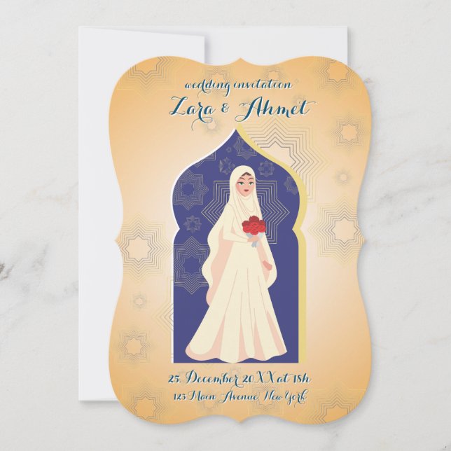 Muslim bachelorette (Front)