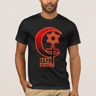 MUSLIM CHRISTIAN JEW EGYPT PEACE T-Shirt