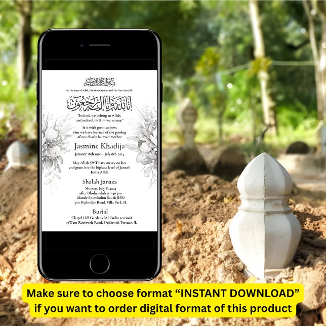 Muslim Death Announcement Female Janaza Prayer (Creator Uploaded)