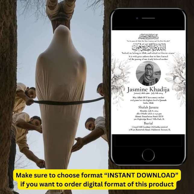 Muslim Death Announcement Female Janaza Prayer (Creator Uploaded)