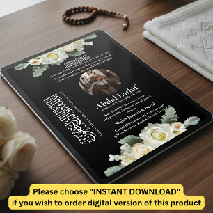 Muslim Death Announcement Male Janaza Prayer