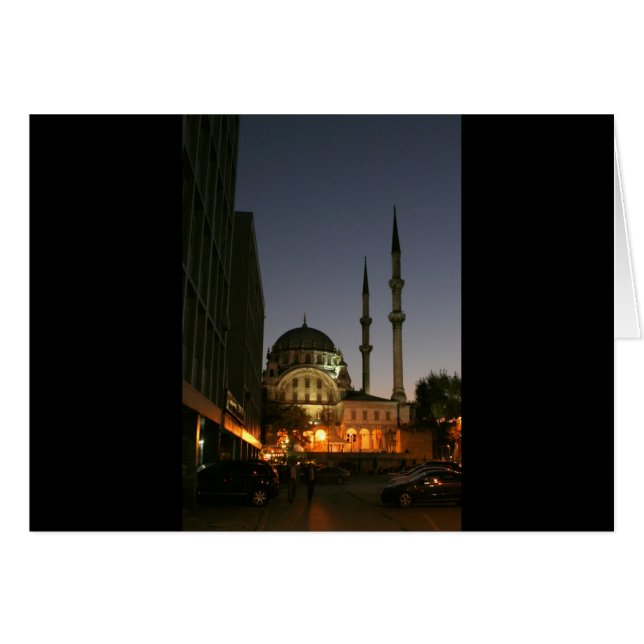 Muslim mosque in Istanbul, Turkey (Front Horizontal)