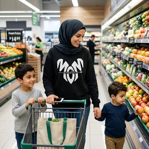 muslim mum heart sweatshirt