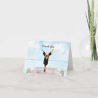 Muslim Photo Graduation Thank You Card