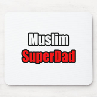 Muslim SuperDad Mouse Pad