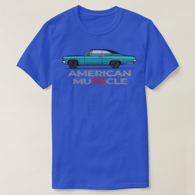 Musscle Turquoise T-Shirt (Design Front)