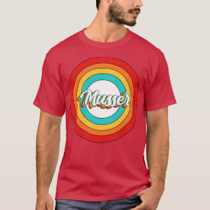 Musser Name Shirt Vintage Musser Circle