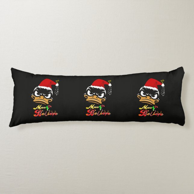 Must Believe Christmas Body Cushion (Front)