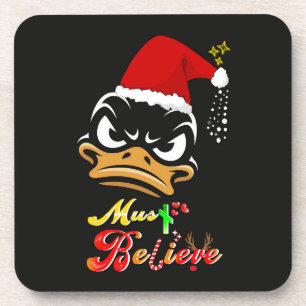 Must Believe Christmas Coaster