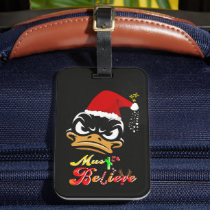 Must Believe Christmas Luggage Tag