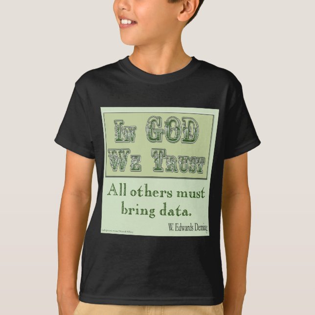 Must Bring Data T-Shirt (Front)