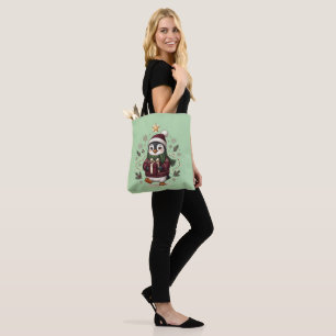 Must buy Cute Christmas Penguin Tote bag