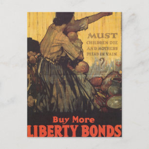 Must Children Die Postcard