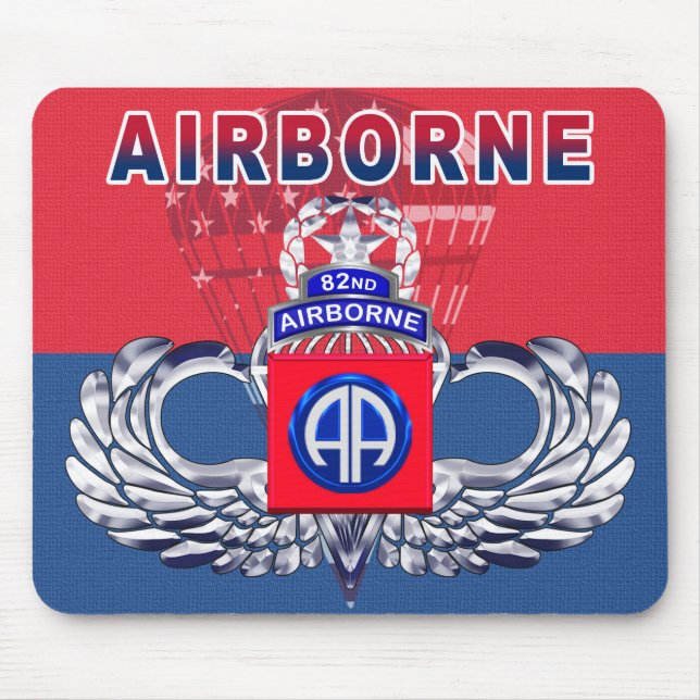 “Must Have” 82nd Airborne Division Mouse Pad (Front)