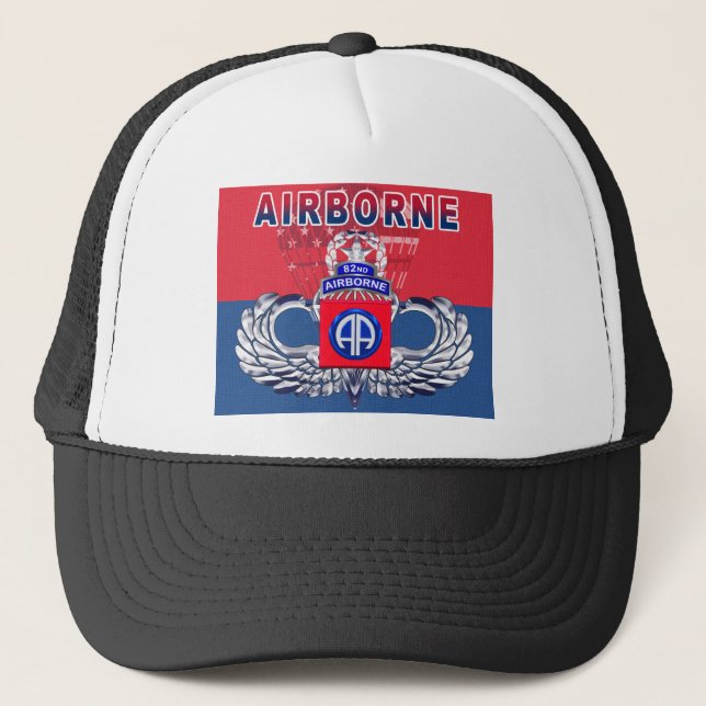 “Must Have” 82nd Airborne Division Trucker Hat (Front)