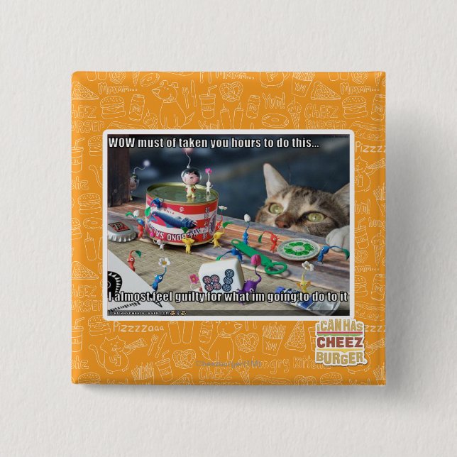 Must have take hours 15 cm square badge (Front)
