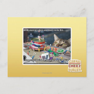 Must have take hours postcard