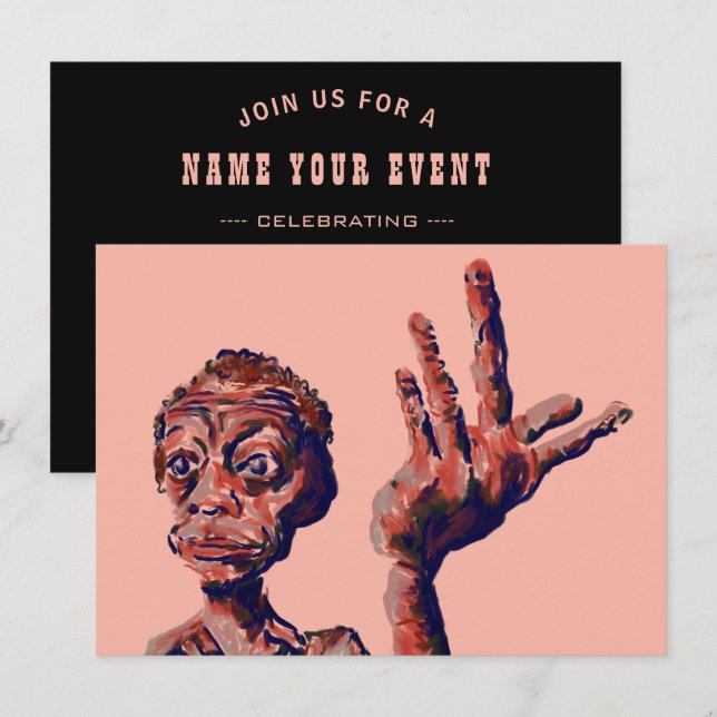 must i wait invitation (Front/Back)