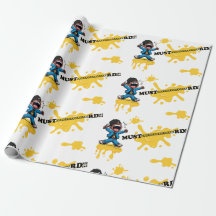 Mustaaaard Wrapping Paper White for All Occasions