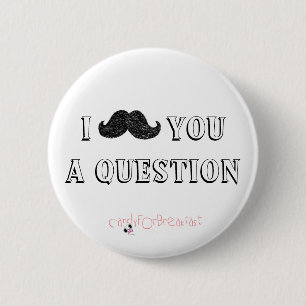 mustache button