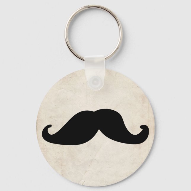 Mustache Key Ring (Front)