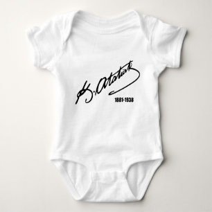 Mustafa Kemal Ataturk Baby Bodysuit