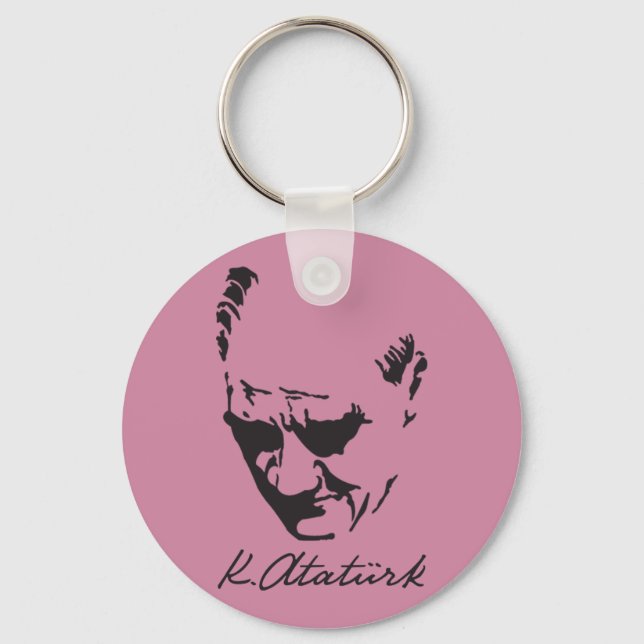 Mustafa Kemal Ataturk Key Ring (Front)