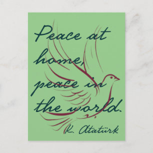 Mustafa Kemal Ataturk Postcard