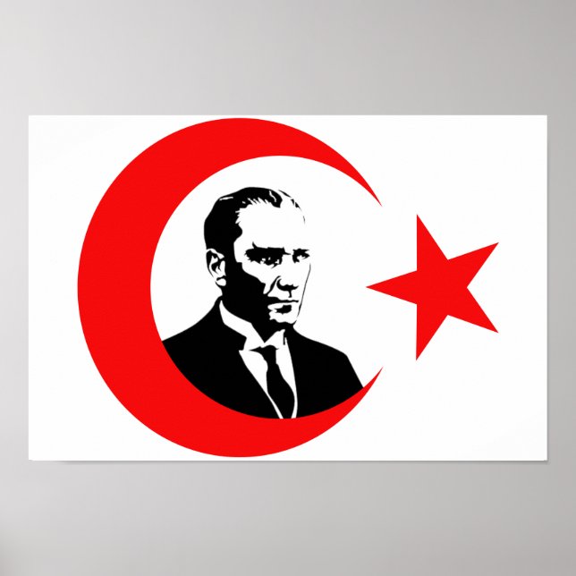 Mustafa Kemal Ataturk Poster (Front)