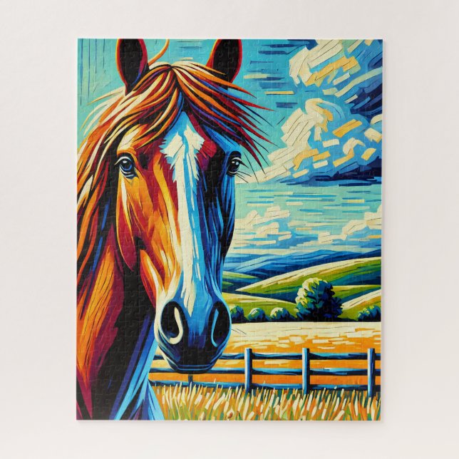 Mustang 500 Piece Puzzle (Vertical)