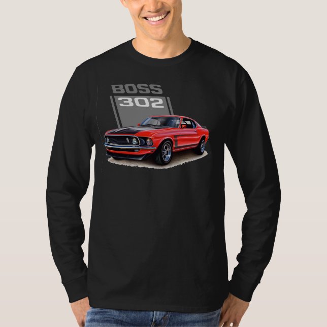Mustang Boss 302 T-Shirt (Front)