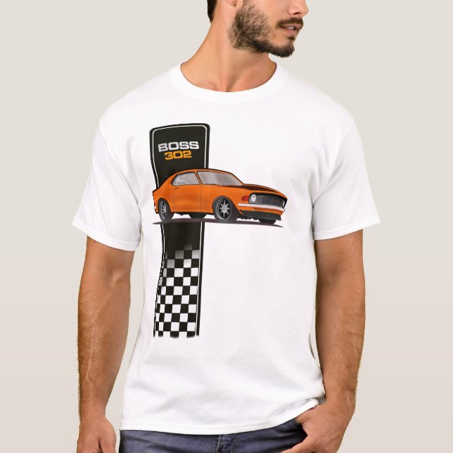 Mustang Boss 302 T-Shirt (Front)