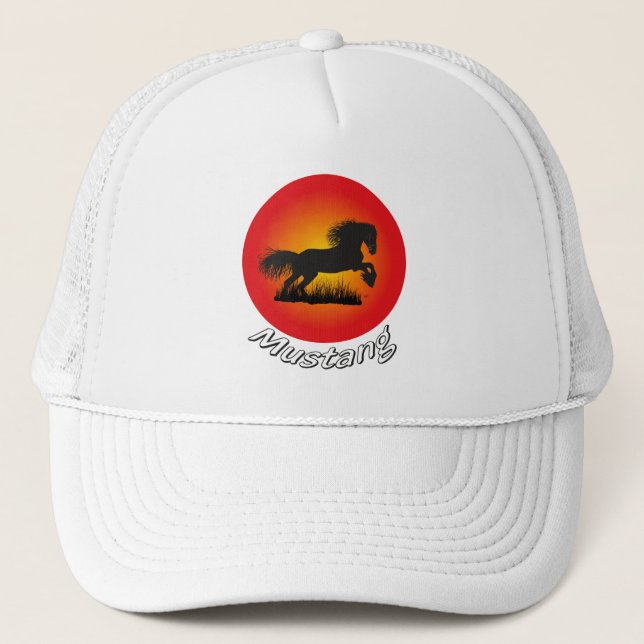 Mustang Cap Truckerkappe (Front)