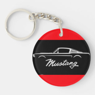 Mustang, car,Keyring in acrylic Key Ring