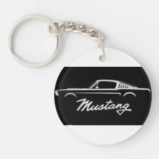 Mustang, car,Keyring in acrylic Key Ring