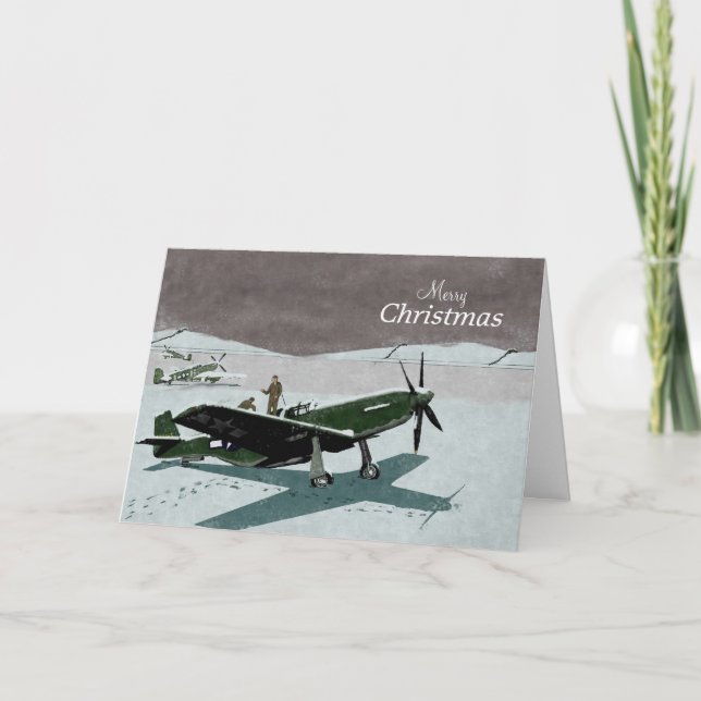 Mustang Christmas Card (Front)