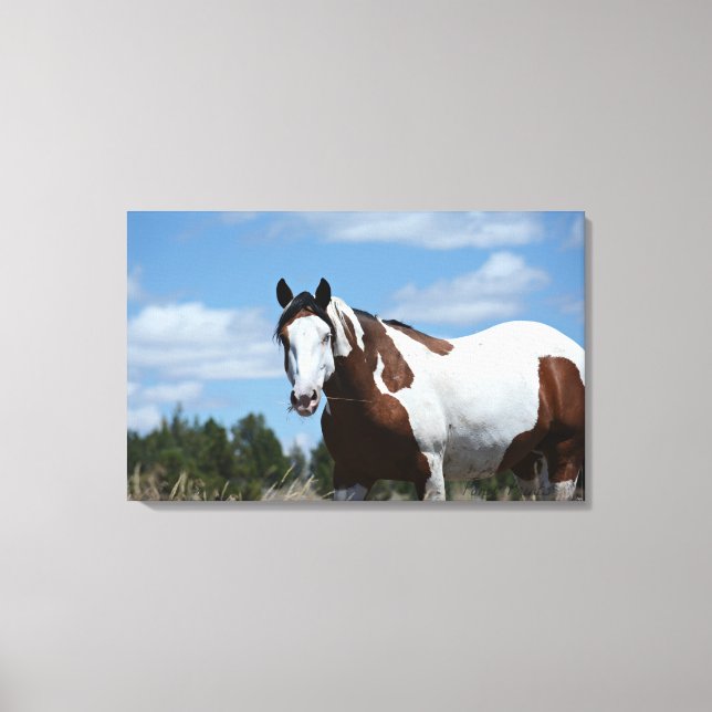 Mustang Custom Canvas Print (30.18"x19.12")1.5", (Front)